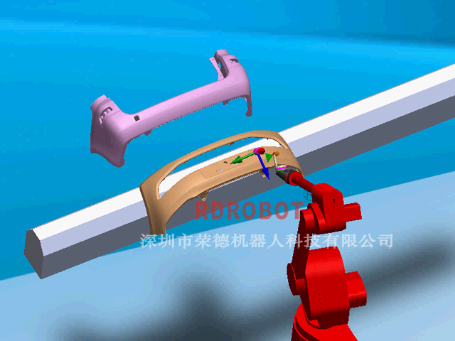 汽車保險(xiǎn)杠機(jī)器人涂裝設(shè)備