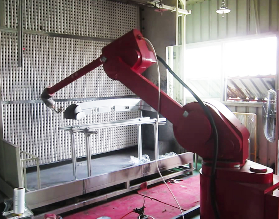 汽車保險(xiǎn)杠機(jī)器人涂裝設(shè)備