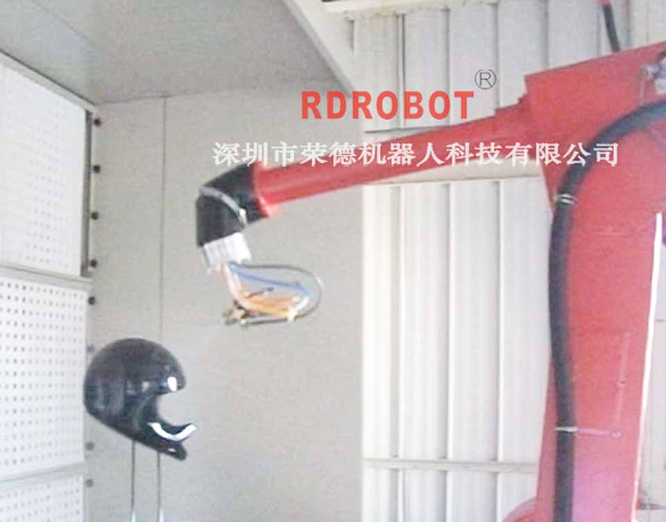 安全帽、頭盔自動噴涂設備