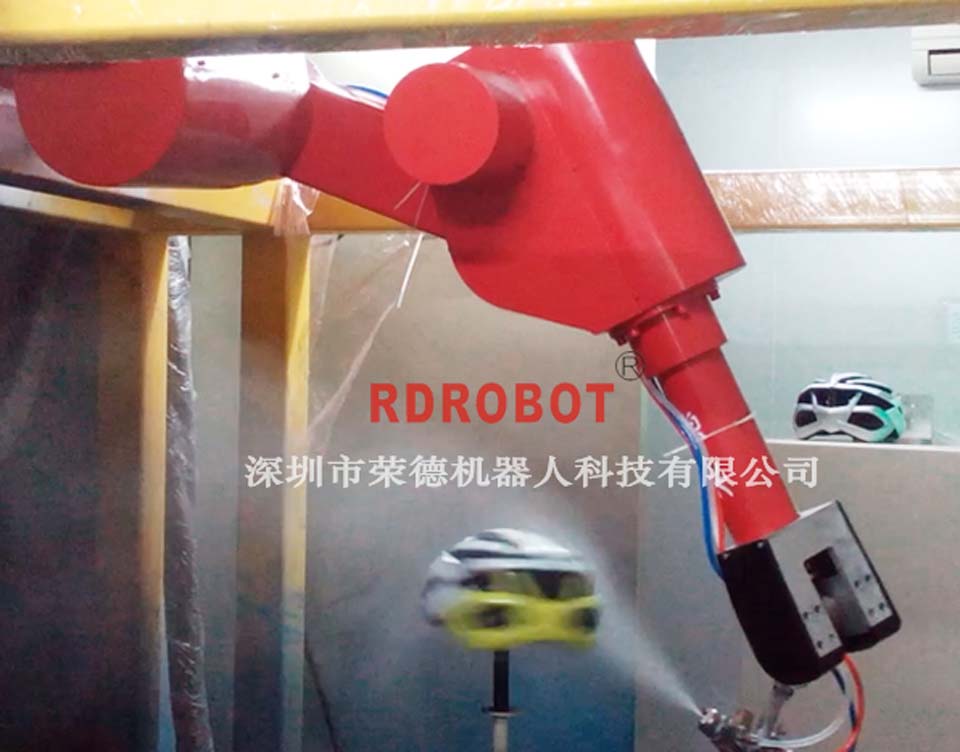 安全帽、頭盔自動噴涂設備