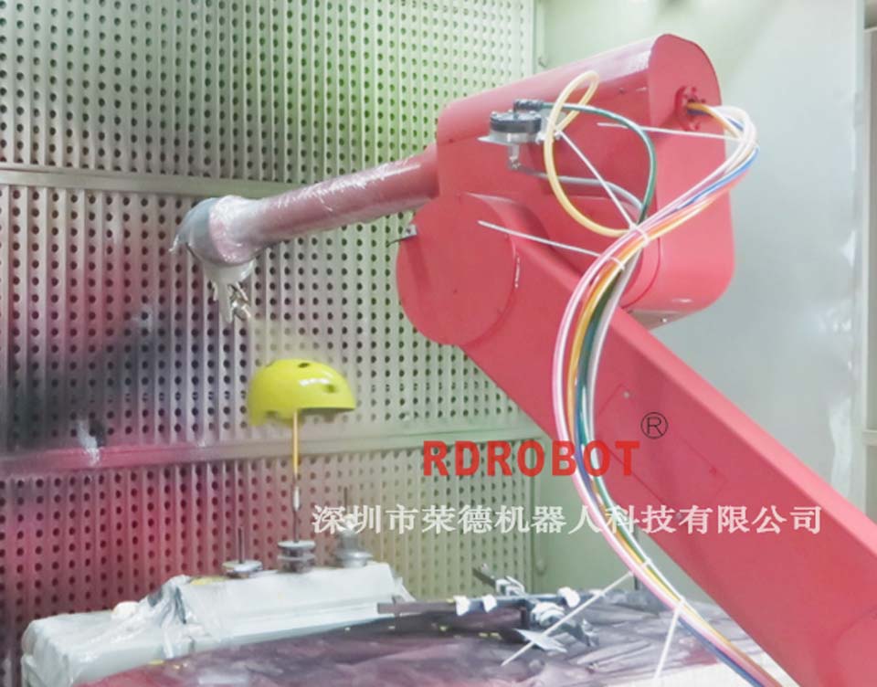 安全帽、頭盔自動噴涂設備