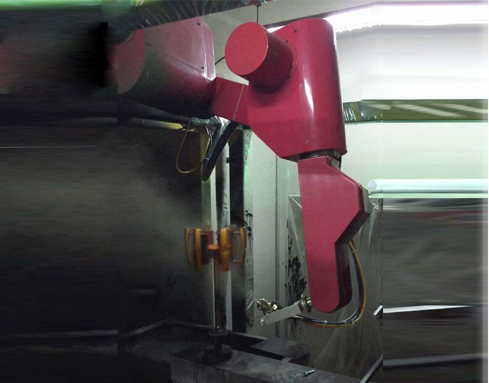 剃須刀外殼機(jī)器人自動(dòng)噴涂面漆