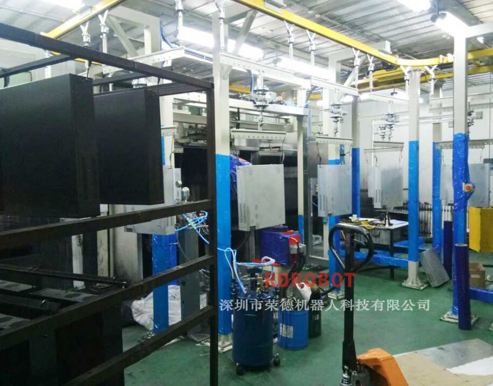 機器人涂裝系統(tǒng)的可燃氣體、壓力監(jiān)測報警系統(tǒng)