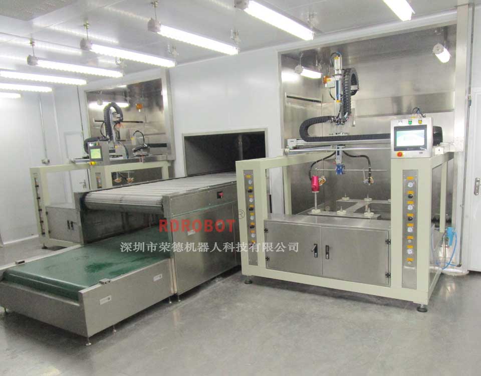 環(huán)保型水簾式自動噴漆室的結構裝置